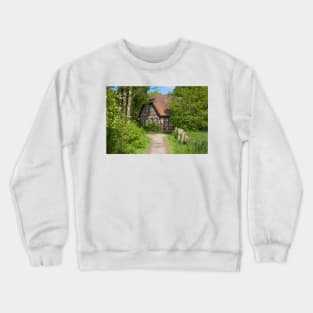 Bremen; Bremen-North, way; Schoenebeck; House; half-timbered house; Bremen Switzerland Crewneck Sweatshirt